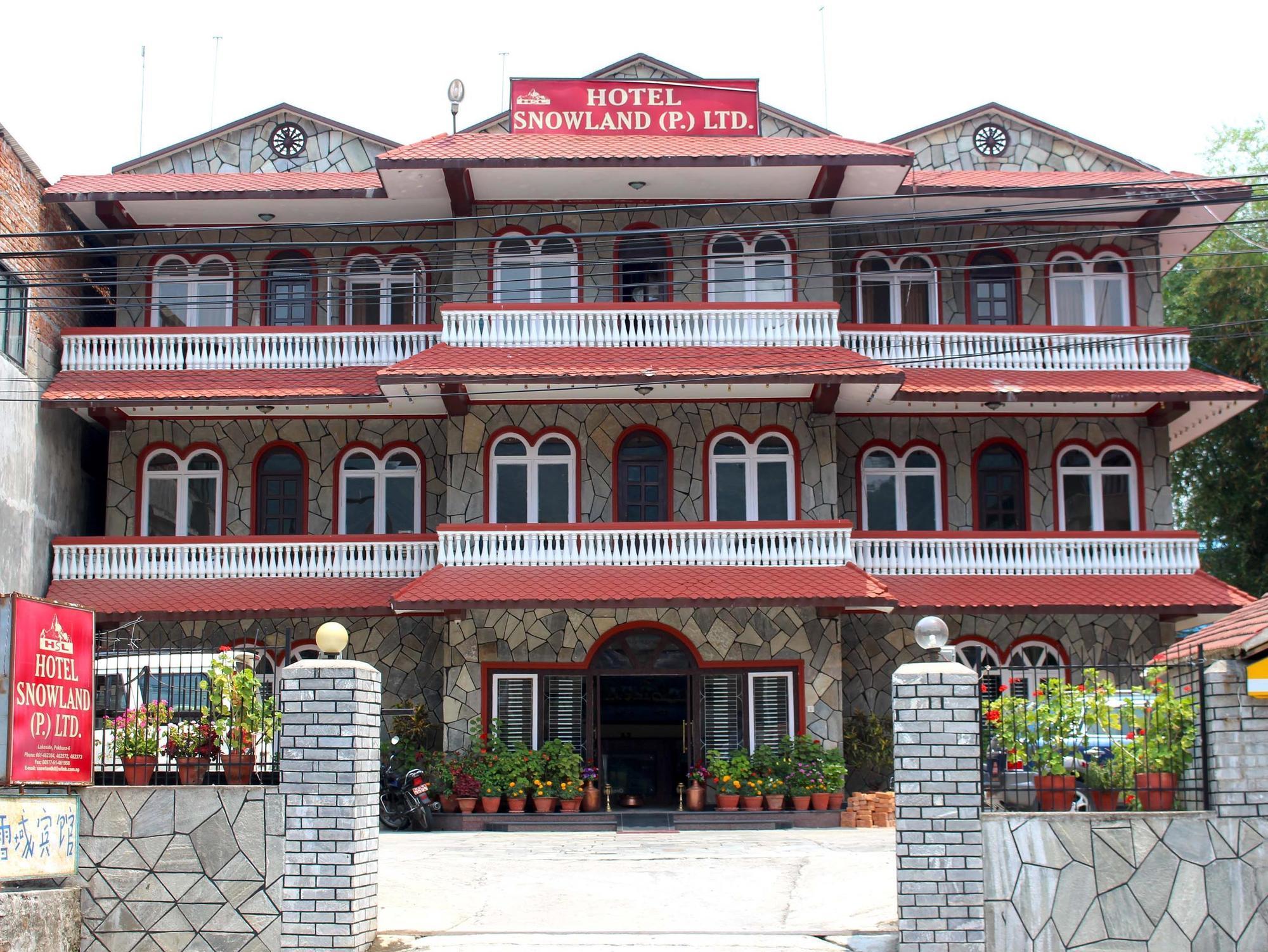 Hotel Snowland Pokhara Dış mekan fotoğraf